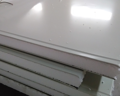 松江净化彩钢板50厚1150型EPS净化板公口细节